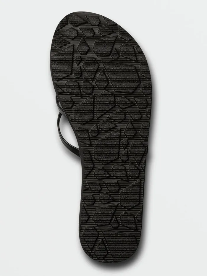 Womens Sandals Volcom New School II Sandal 8211 Black Out