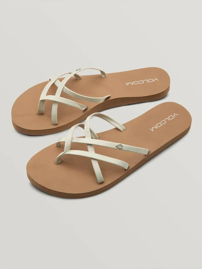 Womens Sandals Volcom New School II Sandal 8211 Glow