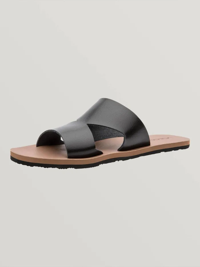 Womens Sandals Volcom Seeing Stones Sandal 8211 Black