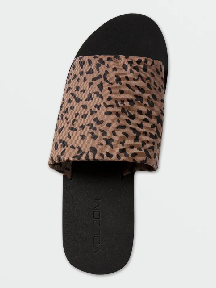 Womens Sandals Volcom Simple HiScraper Sandal 8211 Animal Print