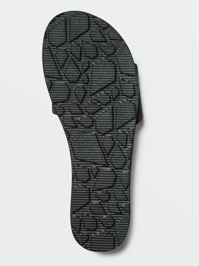 Womens Sandals Volcom Simple Slide Sandal 8211 Black