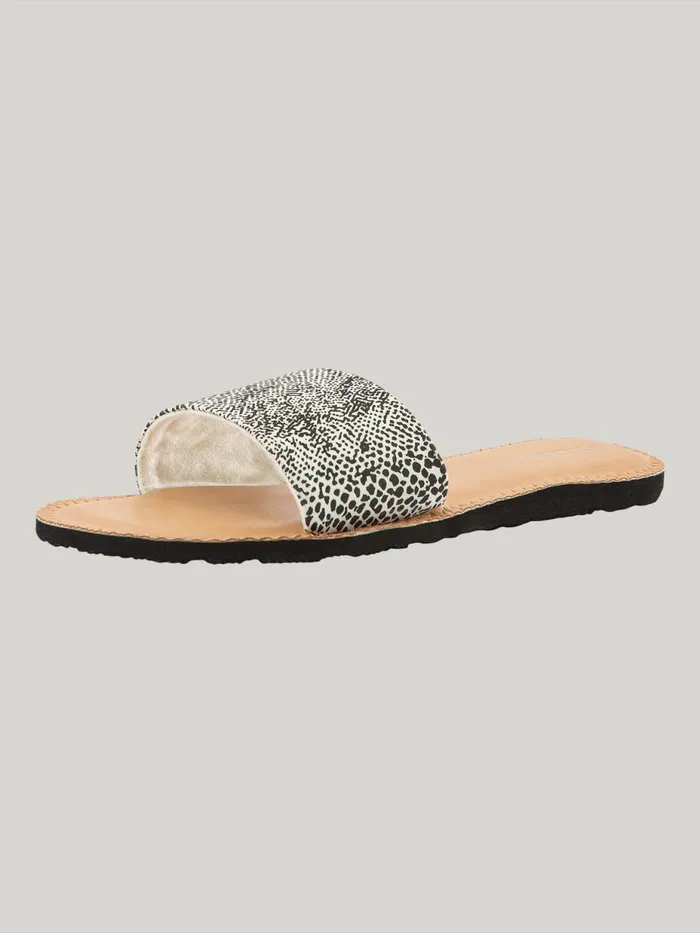 Womens Sandals Volcom Simple Slide Sandal 8211 Snake
