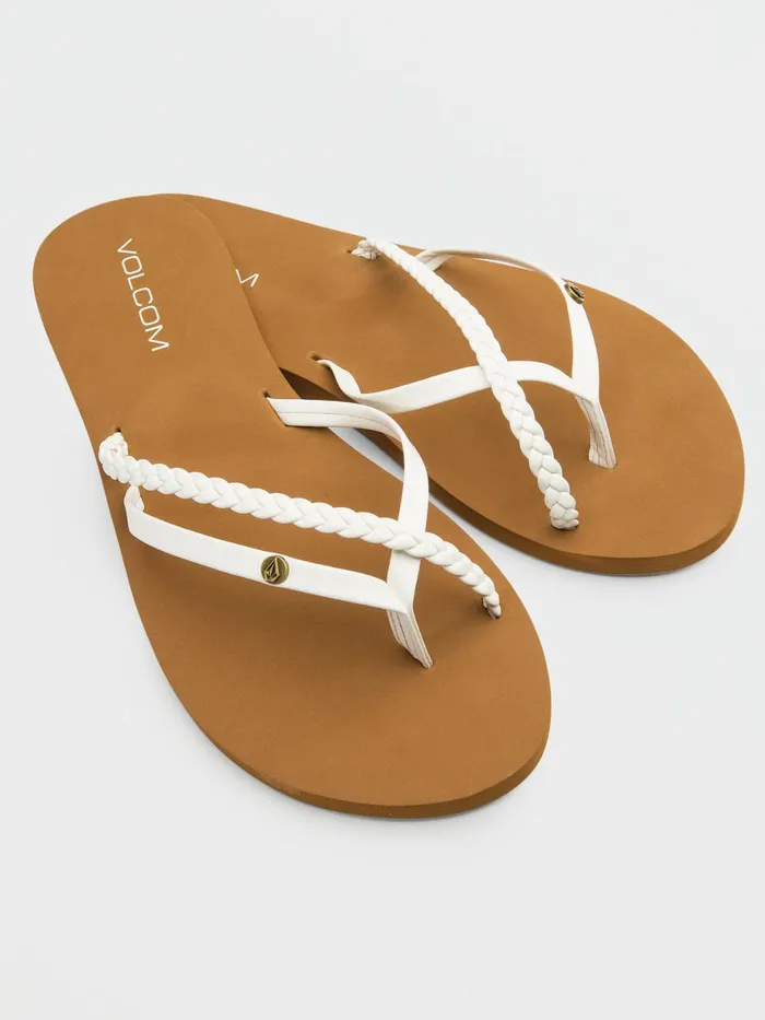 Womens Sandals Volcom Thrills Ii Sandal 8211 White