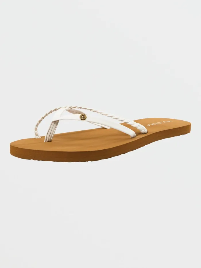 Womens Sandals Volcom Thrills Ii Sandal 8211 White
