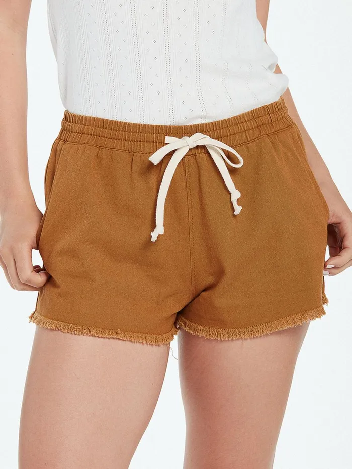 Womens Shorts Volcom Strutin Stone Shorts 8211 Bronze