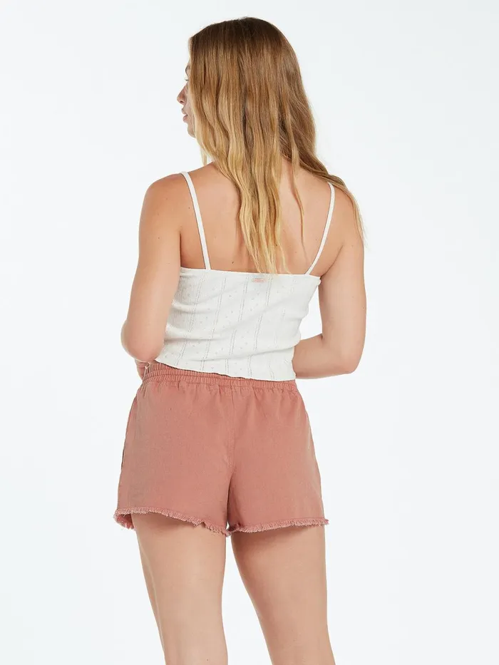 Womens Shorts Volcom Strutin Stone Shorts 8211 Light Mauve
