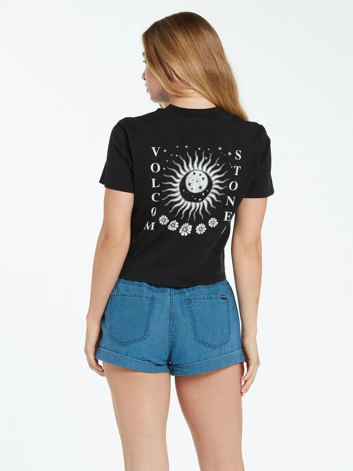 Womens Shorts Volcom Sunday Strut Shorts 8211 Airforce Blue