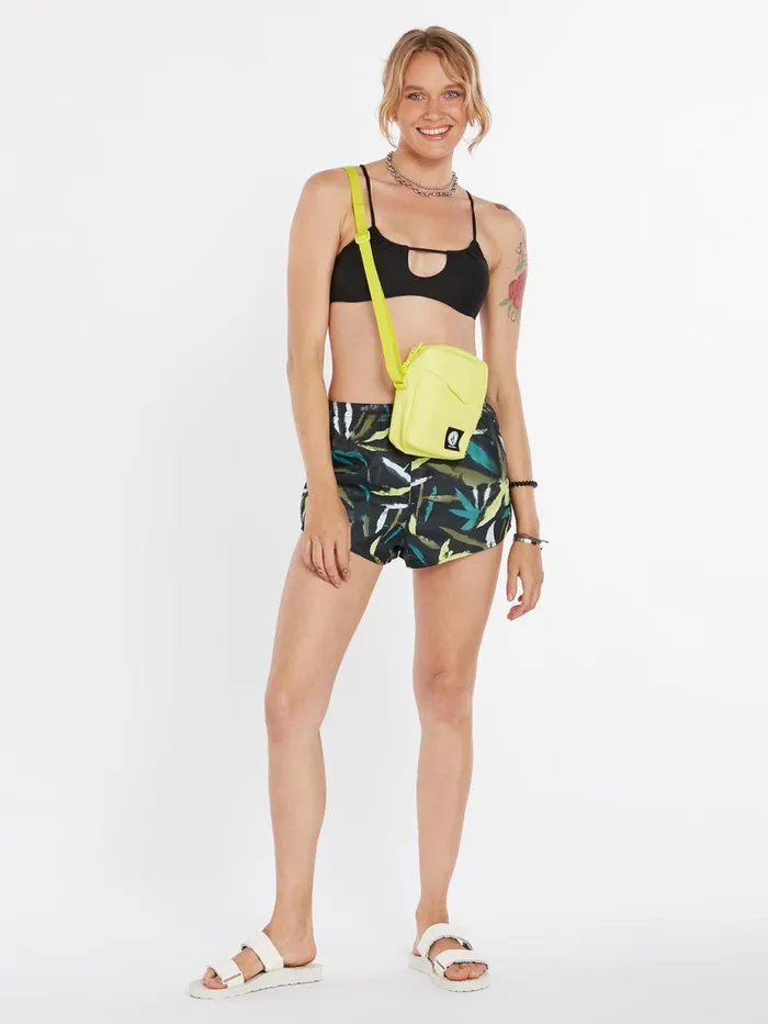 Womens Shorts Volcom Wind It Up Runner 8211 Multi