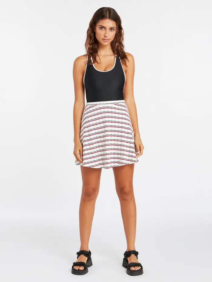 Womens Skirts Volcom Coco Ho Mini Skirt 8211 Star White