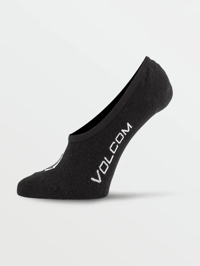 Womens Socks Volcom Stones No Show Socks 3 Pack 8211 Assorted Colors