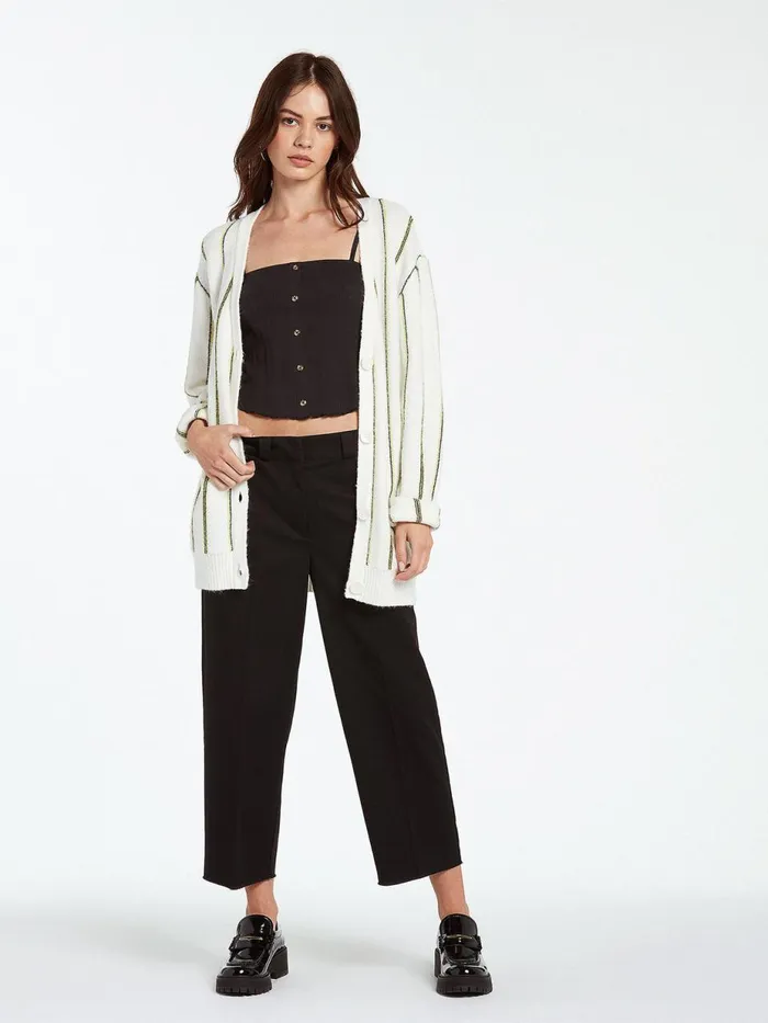 Womens Sweaters and Cardigans Volcom Island Shake Sweater 8211 Bone