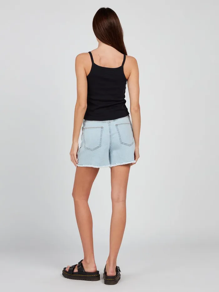 Womens Tops Volcom 1991 Strappy Tank 8211 Black
