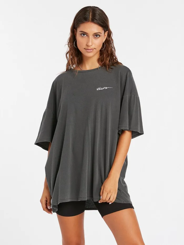 Womens Tops Volcom Coco Ho My Guys Tee 8211 Black