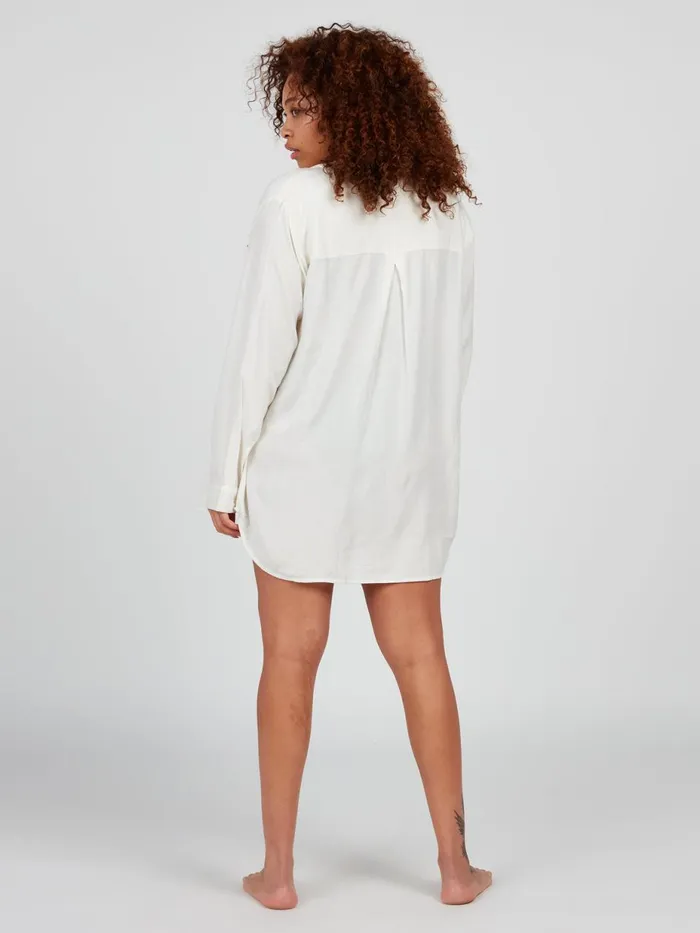 Womens Tops Volcom Coco Ho Tunic 8211 Star White