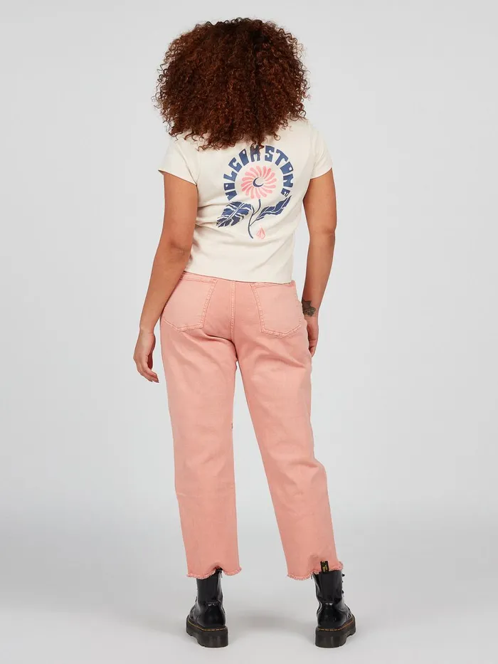 Womens Tops Volcom Have A Clue Tee 8211 Sand