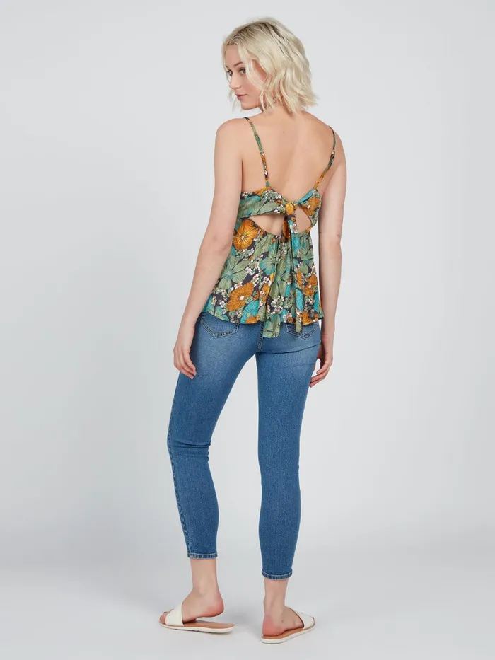 Womens Tops Volcom Luvley Daze Cami 8211 Jade