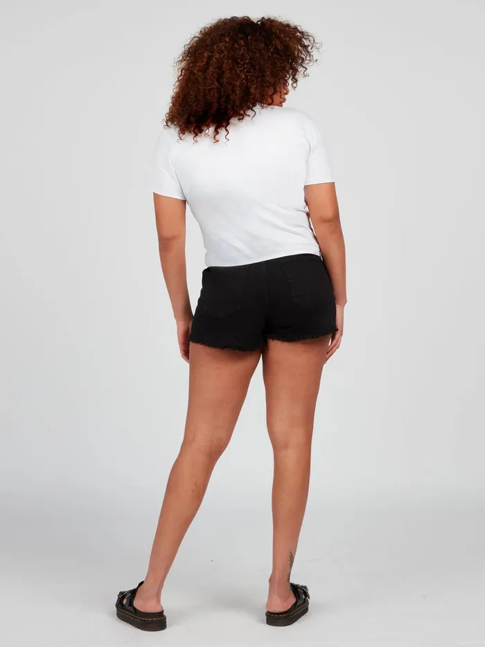 Womens Tops Volcom One Of Each Baby Short Sleeve Tee 8211 White