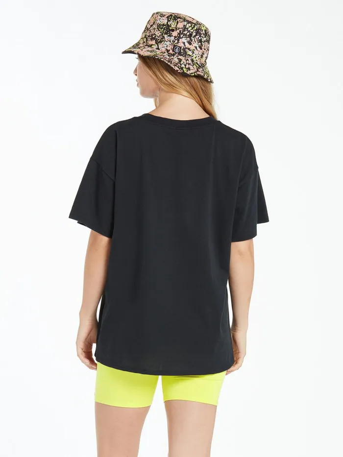Womens Tops Volcom Stone Tech Short Sleeve Tee 8211 Black